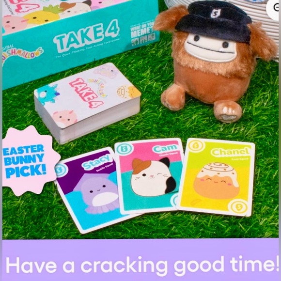Squishmallow
Take4, The Fast-Paced Family Game ~ Featuring Benny! NIB. - Picture 7 of 12